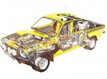 Opel Kadett GT-E Rally-E Car 1976 года